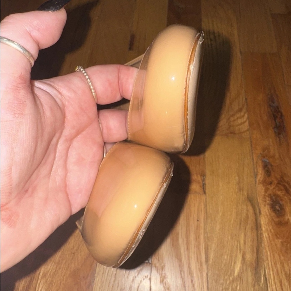 Larroude Michelle Lo Classic Tan Nude Neutral Pumps Heels 7.5 New - Picture 6 of 8